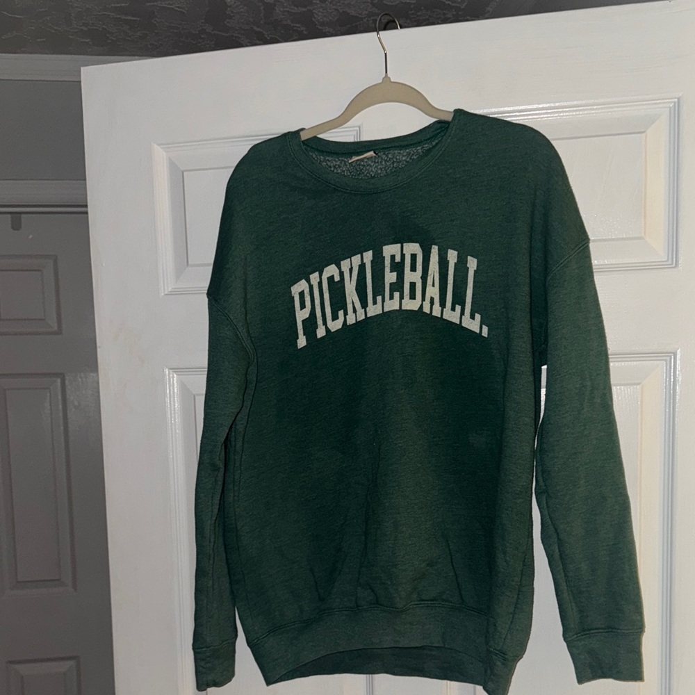 Pickleball Green Women’s Sweatshirt
